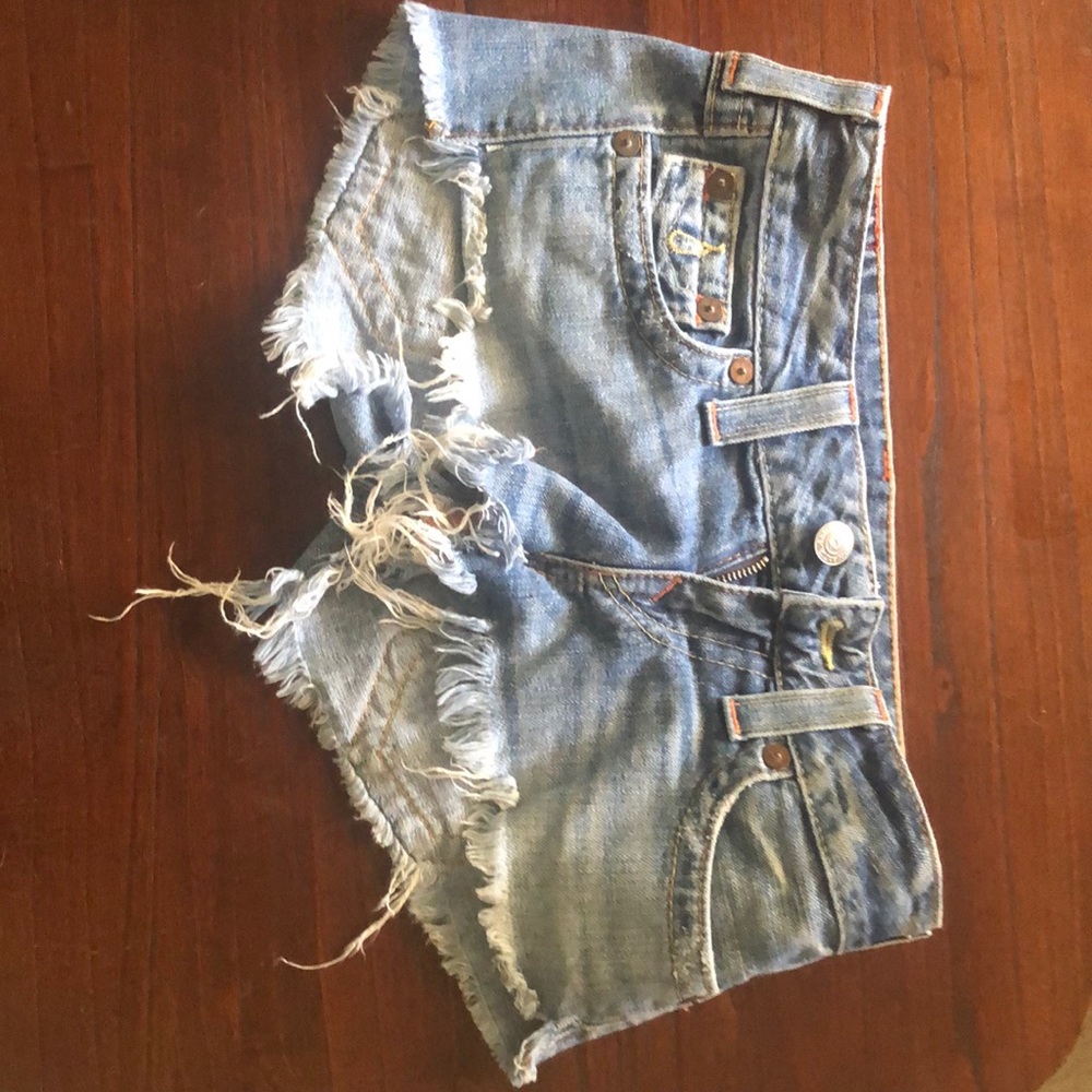 True Religion Cut Offs
